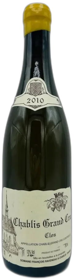 photo Domaine Francois Ravenau Chablis Grand Cru 'Clos' 2010 Bourgogne France