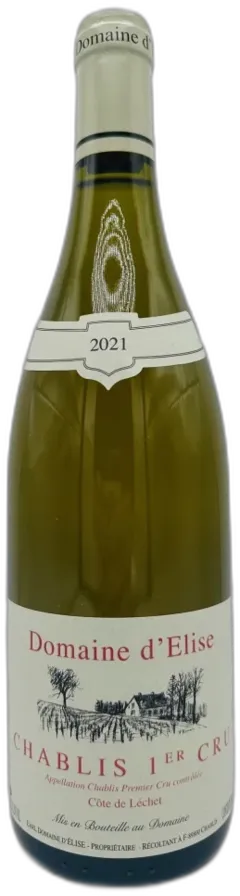 photo Domaine d' Elise Chablis 1er Cru Cote de Lechet 2021 Bourgogne France