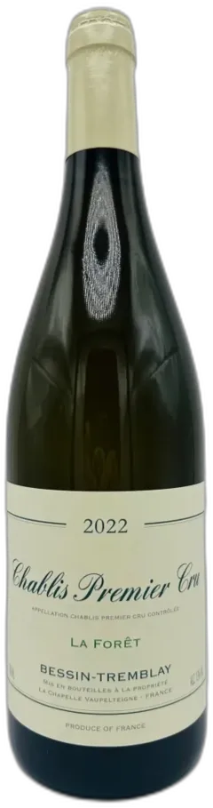 photo Domaine Jean-Claude Bessin Tremblay Chablis la Foret Premier Cru 2022 Bourgogne France