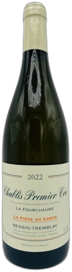 photo Domaine Jean-Claude Bessin Chablis la Piece Comte 1er Cru Fourchaume 2022 Bourgogne France