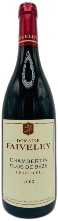 photo Domaine Faiveley Chambertin Clos de Beze Clos-de-Beze gc 2003 Bourgogne France