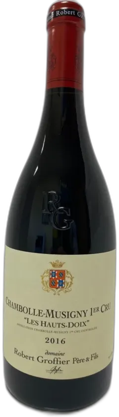 photo Domaine Robert Groffier Chambolle Musigny les Hauts-Doix 1er Cru 2016 Bourgogne France