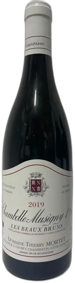 photo Domaine Thierry Mortet Chambolle Musigny Aux Beaux Bruns 1 2019 Bourgogne France