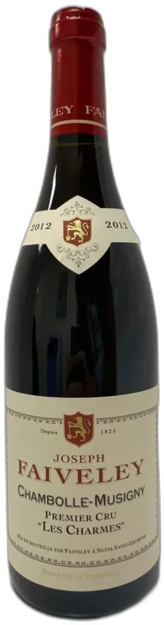 photo Faiveley Chambolle Musigny les Charmes 1er Cru 2012 Bourgogne France