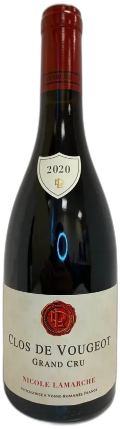 photo du vin Domaine Lamarche Francois Clos de Vougeot 2020 Bourgogne France