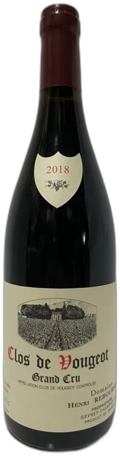 photo Domaine Rebourseau Henri Clos de Vougeot 2018 Bourgogne France