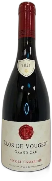 photo du vin Domaine Lamarche Francois Clos de Vougeot 2021 Bourgogne France