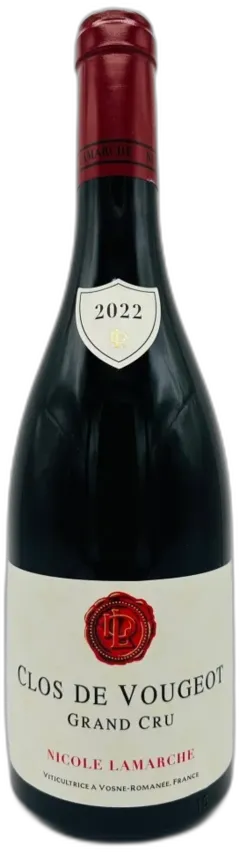 photo du vin Domaine Lamarche Francois Clos de Vougeot 2022 Bourgogne France