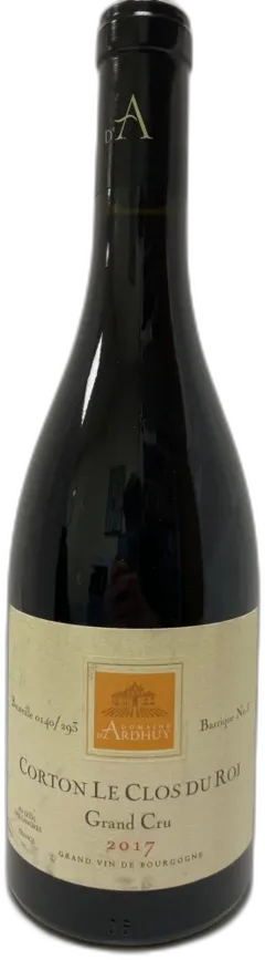 photo Domaine d Ardhuy Corton Clos du Roi gc 2017 Bourgogne France