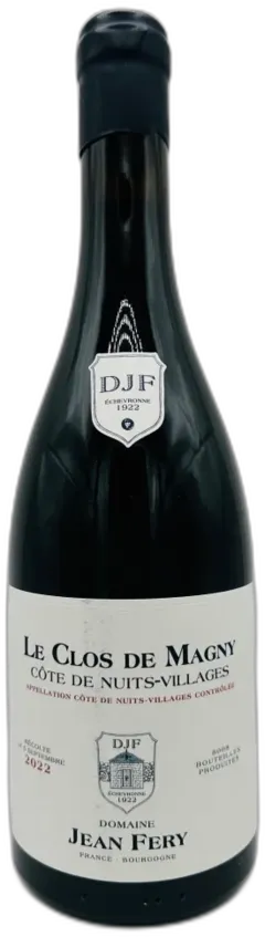 photo Domaine Jean Fery Cote de Nuits Villages 'Clos de Magny' 2022 Bourgogne France