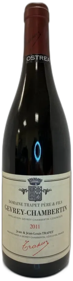photo du vin Domaine Trapet Gevrey Chambertin Cuvee Ostrea Bourgogne France