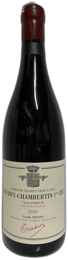 photo Domaine Trapet 1er Cru Clos Prieur Gevrey Chambertin 2019 Bourgogne France