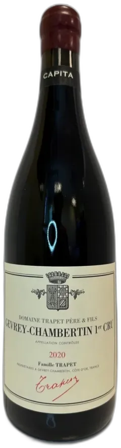 photo Domaine Trapet 1er Cru Capita Gevrey Chambertin 2020 Bourgogne France