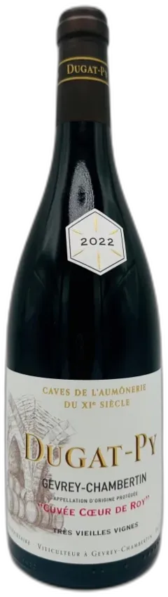 vue du vin Domaine Dugat py Gevrey Chambertin Coeur de Roy Bourgogne France