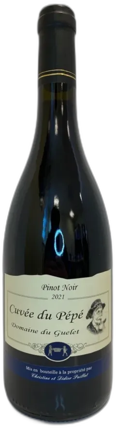photos du vin Domaine du Guelet Pinot Noir Cuvee du Pepe Bourgogne France