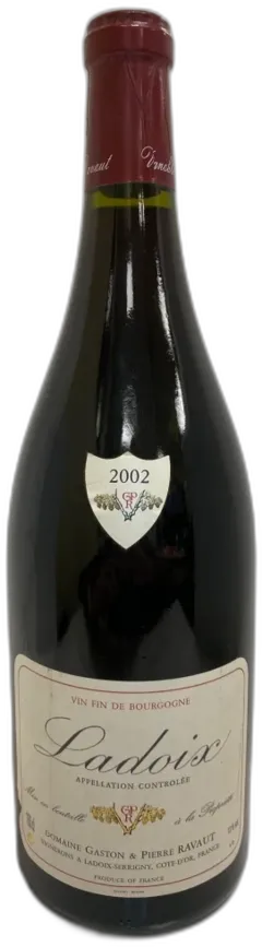 photo Domaine Ravaut Gaston & Pierre Ladoix 2002 Bourgogne France