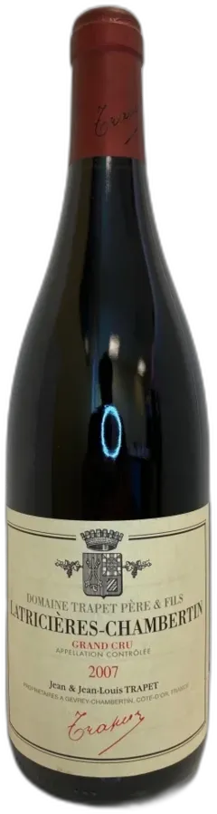 photo du vin Domaine Trapet Latricieres Chambertin Bourgogne France