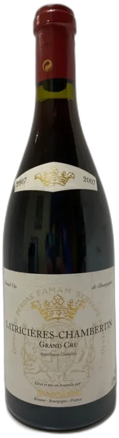 photo Domaine Bouchard Latricieres Chambertin 2007 Bourgogne France