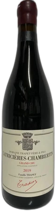 photo du vin Domaine Trapet Latricieres Chambertin Bourgogne France