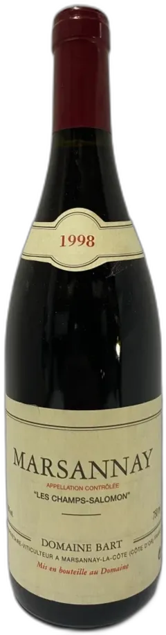 photo Domaine Bart Marsannay les Champs Salomon 1998 Bourgogne France