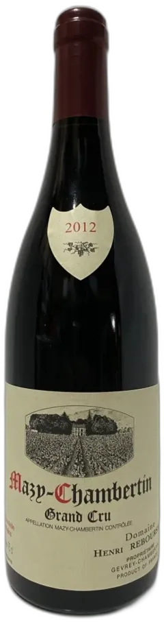 photo Domaine Rebourseau Henri Mazis Chambertin 2012 Bourgogne France