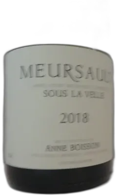 photo du vin Domaine Boisson Anne Meursault Sous la Velle Bourgogne France