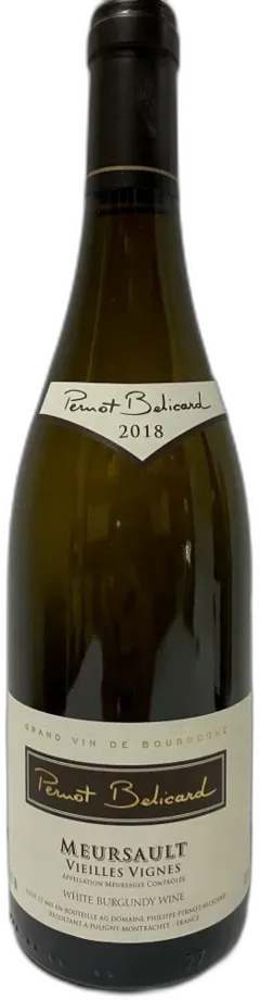 photo du vin Domaine Pernot Belicard Meursault Vieilles Vignes Bourgogne France
