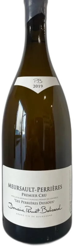photo Domaine Pernot Belicard Meursault Perrieres 1er Cru 2019 Bourgogne France