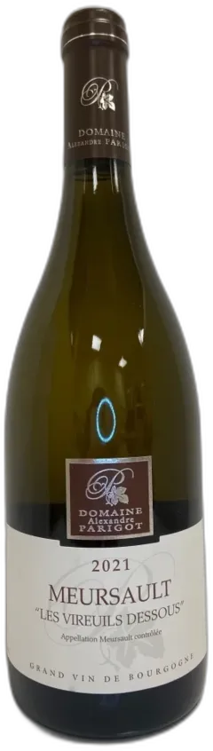 photo Domaine Parigot Meursault les Vireuils Dessous 2021 Bourgogne France