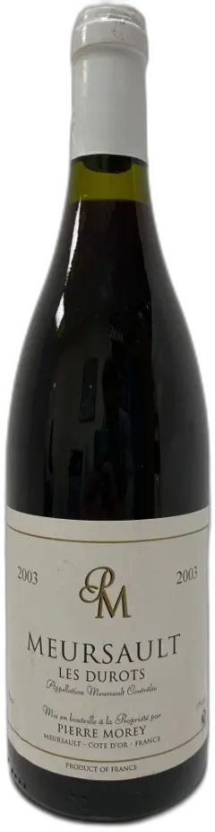 photo Domaine Morey Pierre Meursault les Durots 2003 Bourgogne France