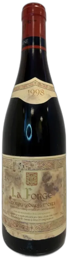 photo Mommessin la Forge de Tart Morey-Saint-Denis Premier Cru 1998 Bourgogne France