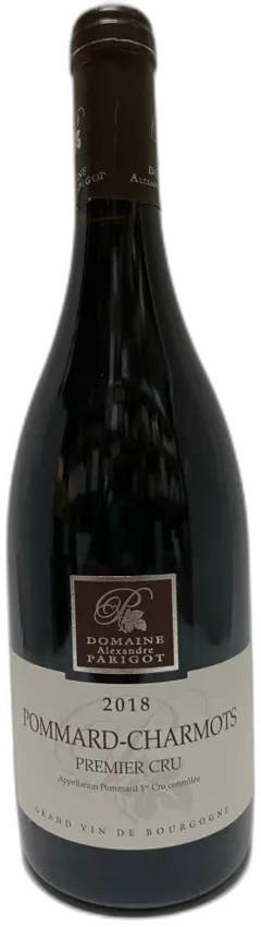 photo Domaine Parigot Pommard les Charmots 1er Cru 2018 Bourgogne France