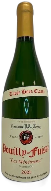 photo Domaine J.a Ferret Pouilly Fuisse les Menetrieres 2021 Bourgogne France