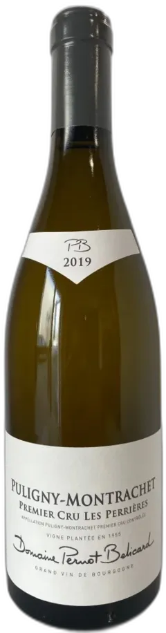 photo Domaine Pernot Belicard Puligny Montrachet Perrieres 1er c 2019 Bourgogne France