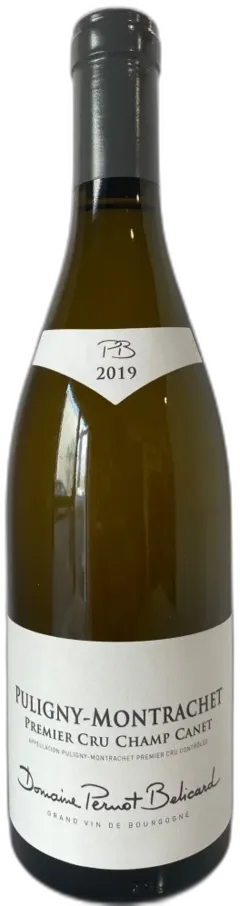 photo Domaine Pernot Belicard Puligny Montrachet Champ Canet 1er 2019 Bourgogne France