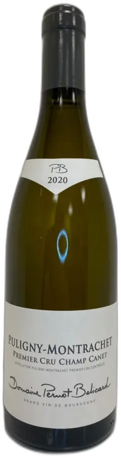 photo Domaine Pernot Belicard Puligny Montrachet Champ Canet 1er 2020 Bourgogne France