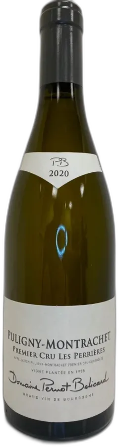 photo Domaine Pernot Belicard Puligny Montrachet Perrieres 1er c 2020 Bourgogne France