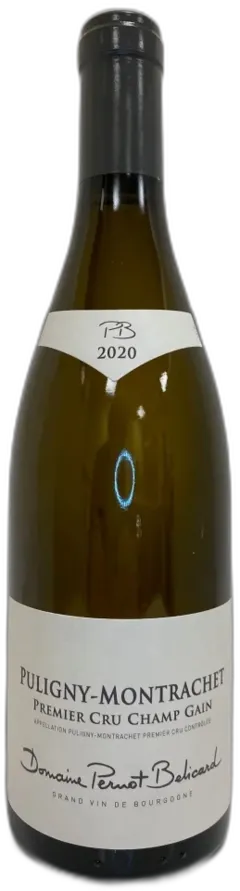 photo Domaine Pernot Belicard Puligny Montrachet Champ Gain 1er 2020 Bourgogne France