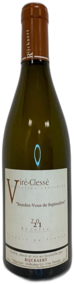 image du vin Domaine Rijckaert les Rendez Vous de Septembre Bourgogne France
