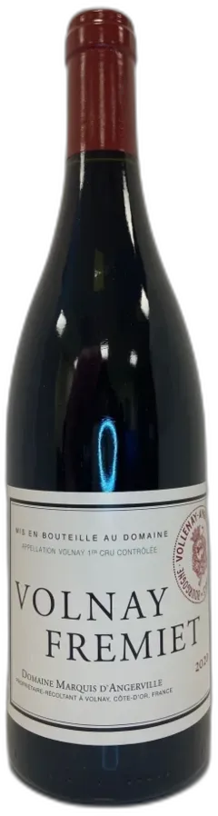 vue du vin Domaine Marquis d’Angerville Fremiet Bourgogne France