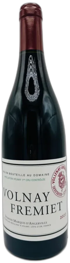 vue du vin Domaine Marquis d’Angerville Fremiet Bourgogne France