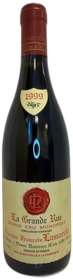 vue du vin Domaine Lamarche la Grande Rue Grand Cru Monopole Bourgogne France