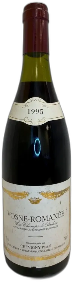 photo Domaine Pascal Chevigny Vosne Romanee Aux Champs de Perdrix 1995 Bourgogne France