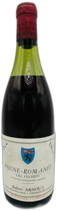 image du vin Domaine Arnoux Robert Vosne-Romanee Premier Cru 'les Suchots' 1969 Bourgogne France