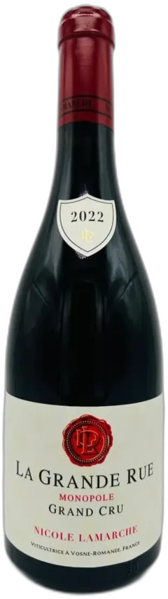 vue du vin Domaine Lamarche la Grande Rue Grand Cru Monopole Bourgogne France