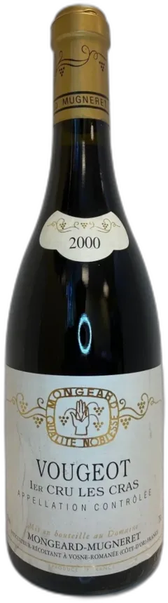 photo Domaine Mongeard-Mugneret Vougeot 1er Cru les Cras 2000 Bourgogne France