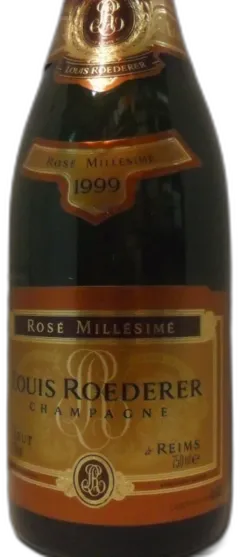 image du vin Louis Roederer Brut Rose Etui 1999 Champagne France