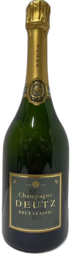 vue du vin Domaine Deutz Classic Brut France