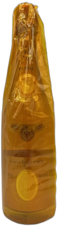 illustration du vin Cristal Roederer Rose 2014 Champagne France