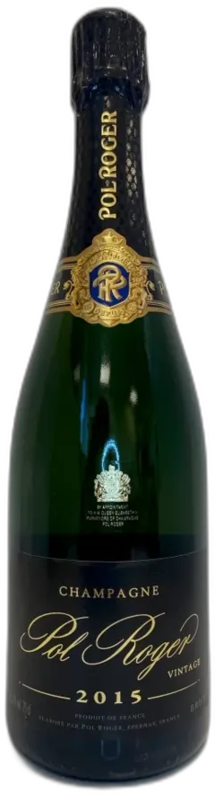 photo Pol Roger Brut Vintage Champagne 2015 Champagne France